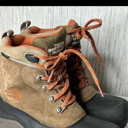 The North Face Boys Chilkat Heat Seeker Waterproof Insulated Snow Boots Size 4.reduced