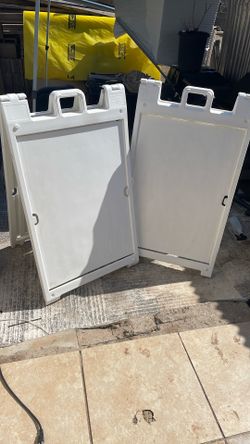 Stand alone A frame signs