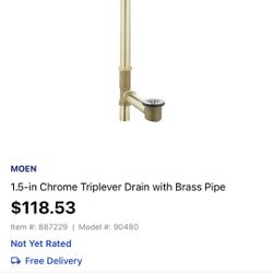 Moen 90480 Tub Drain