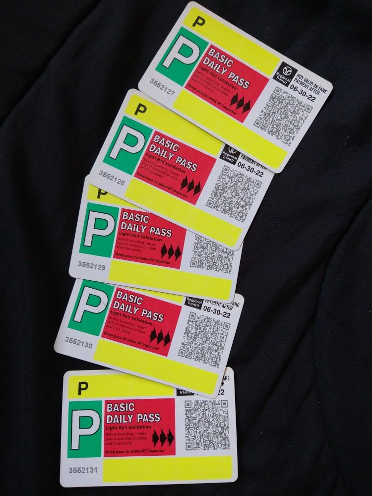 Sacramento RT Passes