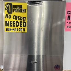 WHIRLPOOL STAINLESS STEEL DISHWASHER 