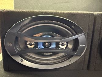 Sony 6x9 with box pair