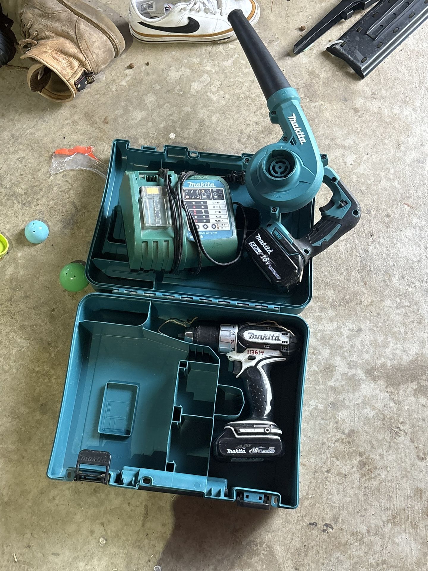 Mikita Drill And Mikita Blower