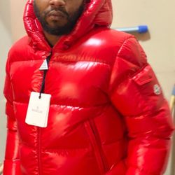 Moncler Ecrins Giubbotto – Red – Size 5 – Brand New w/ Tags