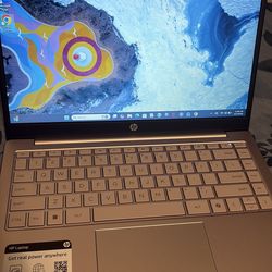 HP LAPTOP PINK