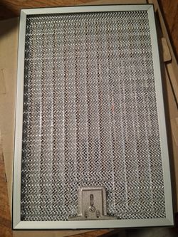 Stainless Steel Range Hood Baffle Filter 15x9  Set Of 2