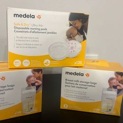 Breast milk storage Bags / Nursing Pads 