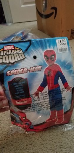 Halloween spider man costume