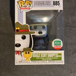 Beagle Scout Snoopy With Woodstock
