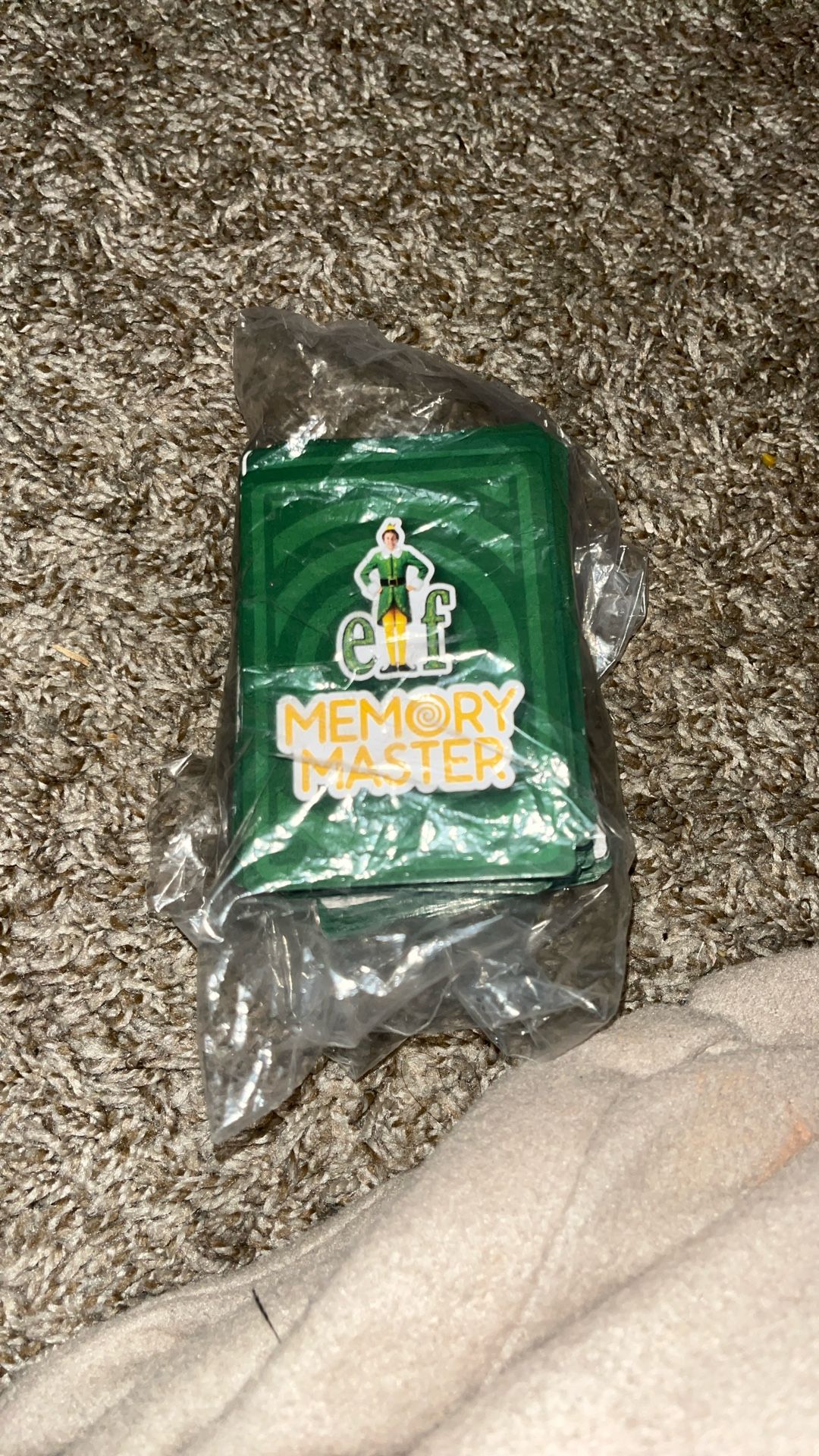 Elf Memory Master Card Game