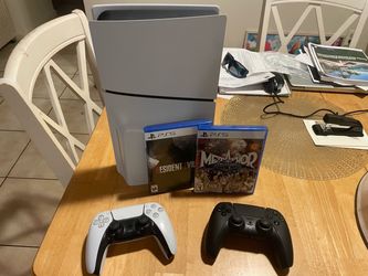 PS5 Console with all cables
