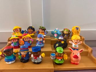 VTG Fisher-Price Little People Figures Lot of 16