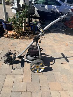Bat-caddy x3 eltric push cart