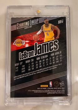 Panini 2023-24 Donruss Elite LeBron James #1 Series One Insert Lakers NBA Card