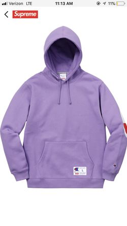Supreme champion hooded sweatshirt