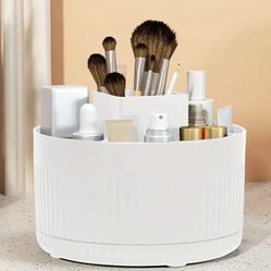 A Rotary Desktop Cosmetic Storage Box