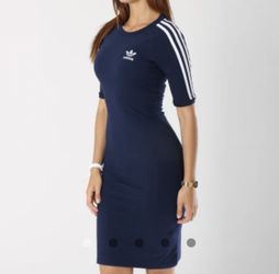 Adidas three-stripe navy dress size M, NWT