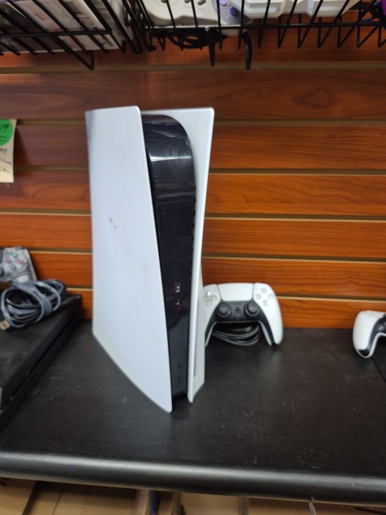 Sony PS5 Playstation 5 Disc Version Console 1tb With Controller
