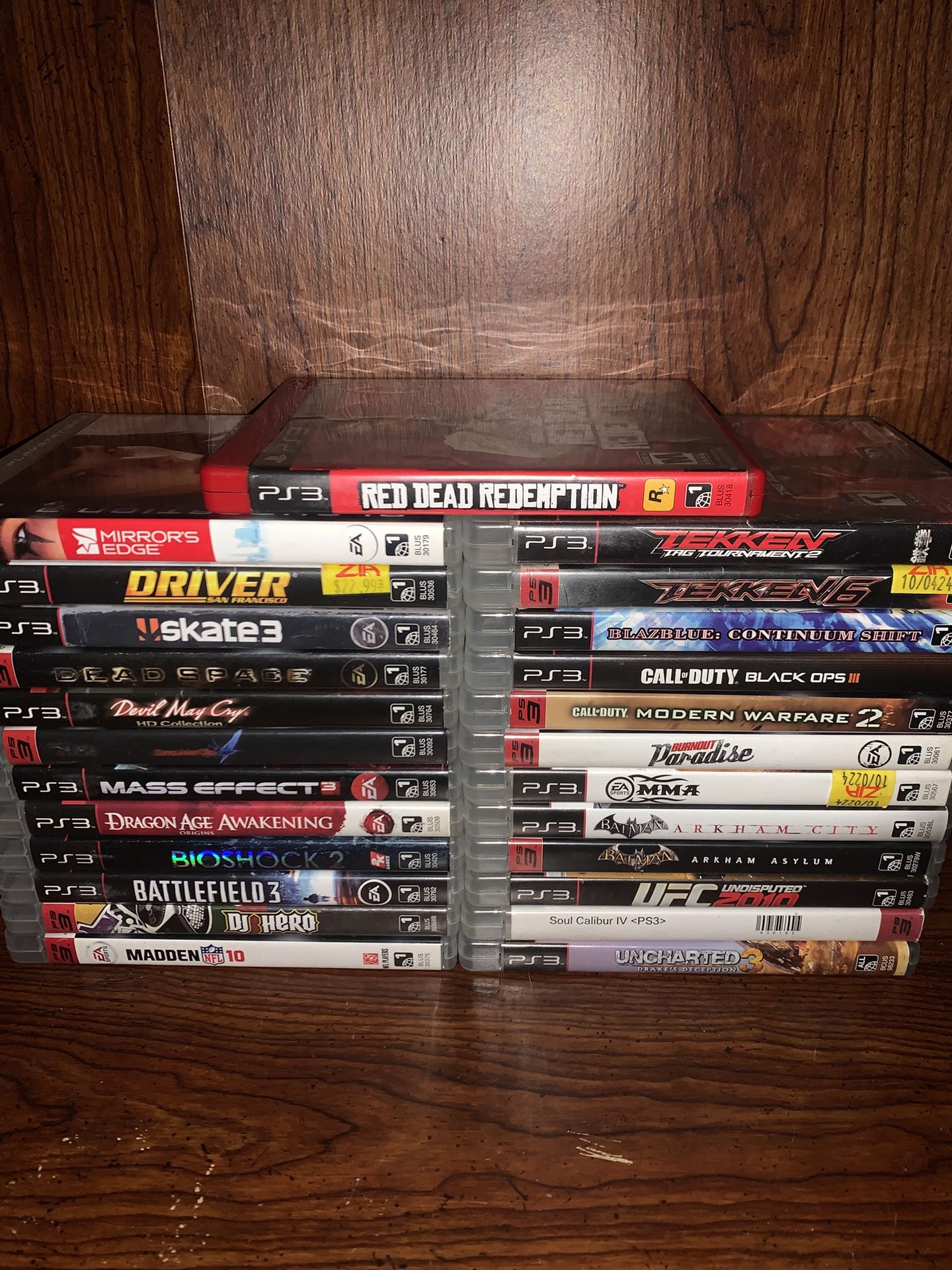 Many Different PlayStation 3 Video Games PS3