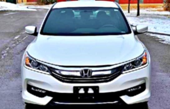 ﻿White'15 Honda Accord 🚭