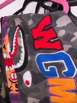 Double hood tiger mouth bape ,