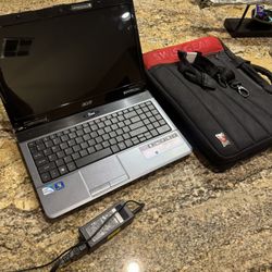 Acer Aspire 5732Z-KAWF0 - 15" Pentium Dual Core T4300 @ 2.1 GHz - Swiss Bag Inc 