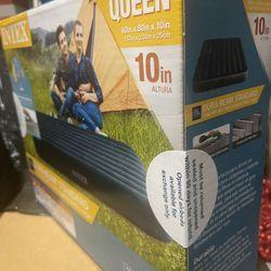 Intex Durabeam 10" Queen Size Air Mattress