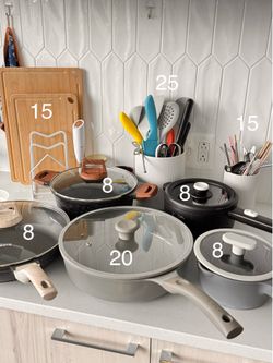 Frying Pan/Pot/ cutting board/ utensil/ knife set etc