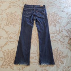 Levi's The Original Jean Mid Rise Dark Wash Blue Jeans Women’s Size 10