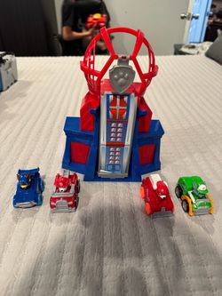 PAW Patrol Lookout Tower Playset with 4 Vehicles