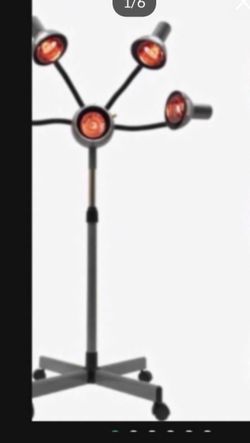 5 Head Infrared Hair Dryer Beauty Salon Hairdressing Perm Dyeing Heater Infrared Heat Lamp w/Flexible Arms for Professional Infrared Hair Dye Hair