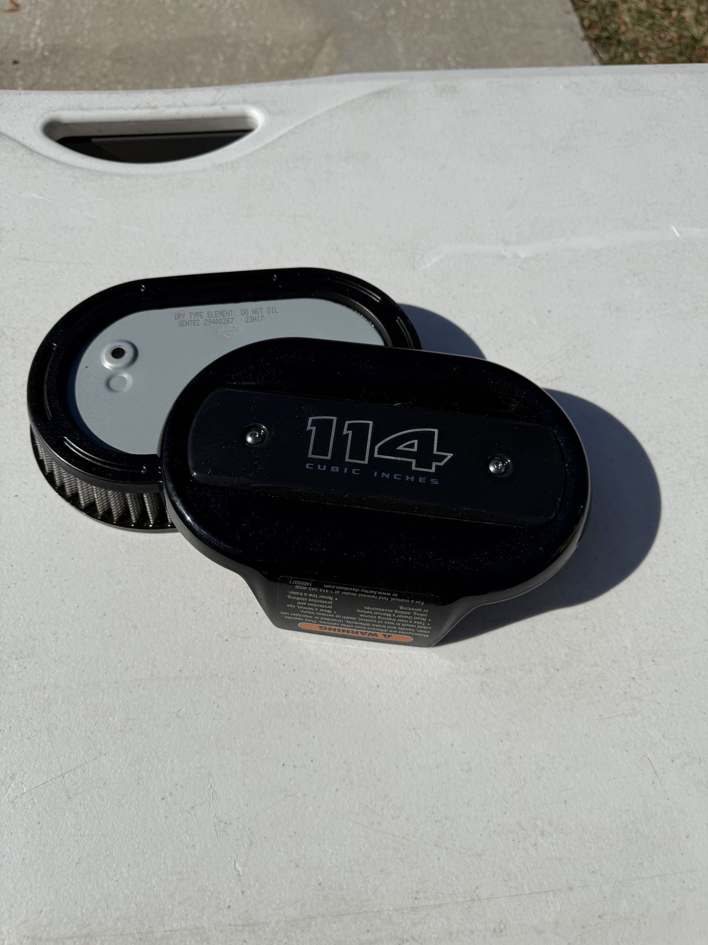 Harley Davidson Heritage Classic Air Intake Takeoff