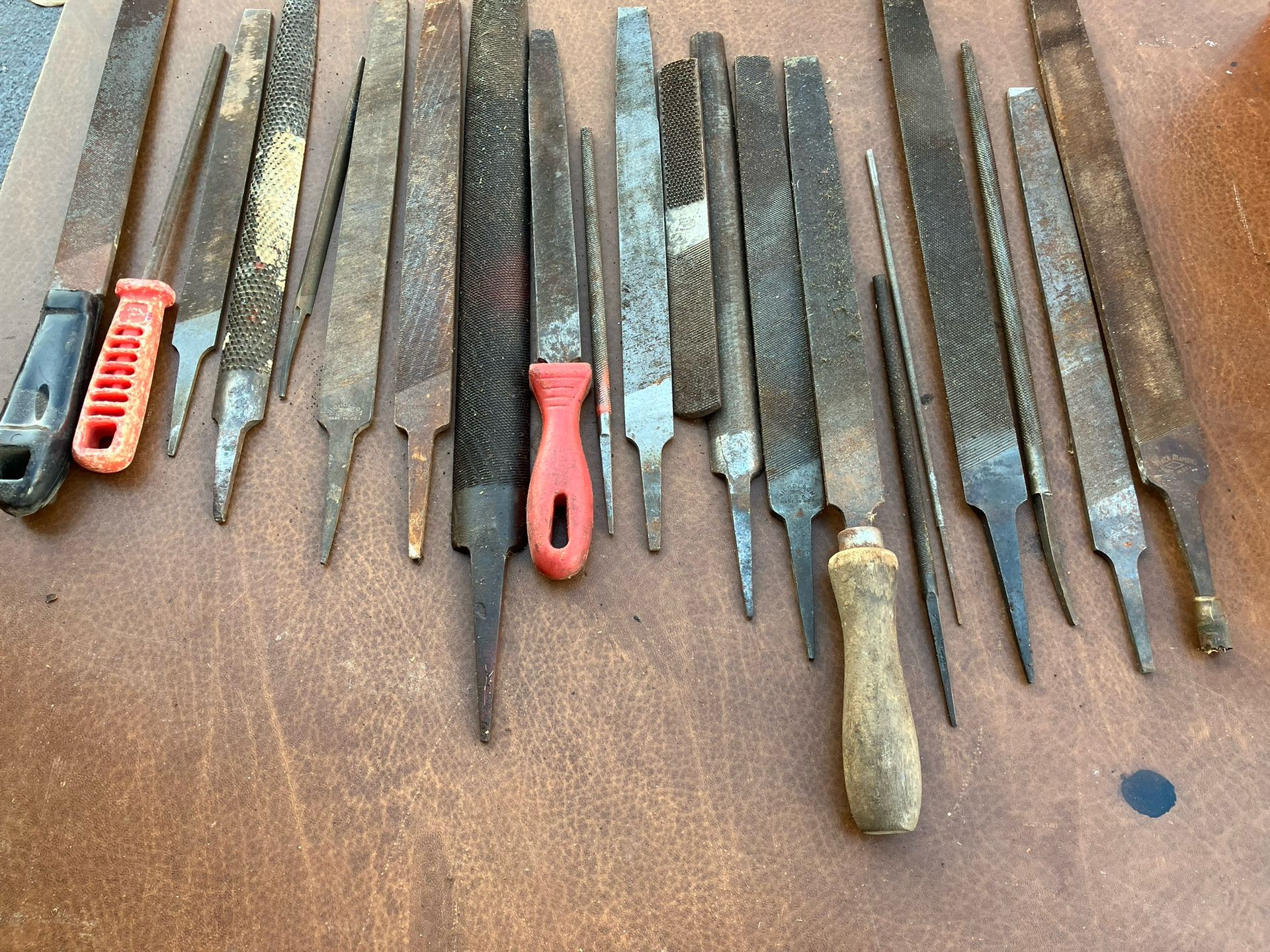20 Antique Files + Rasp Lot