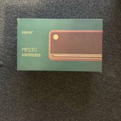 Edifier MP230 Portable Bluetooth Speaker, Wireless Speaker with Stereo Sound for Outdoor Travel, 10-Hour Playtime, Supports USB Soundcard/Micro SD, 20