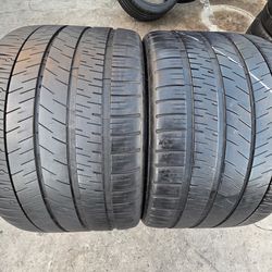 2 USED TIRES MICHELIN 305/30/20