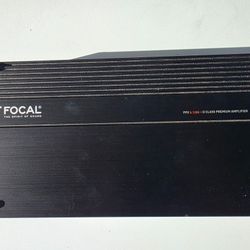 Focal FPX5.1200 5-Ch Car Amplifier, 75W RMSx4 @ 4 Ohms + 720W RMSx1 @ 2 Ohms