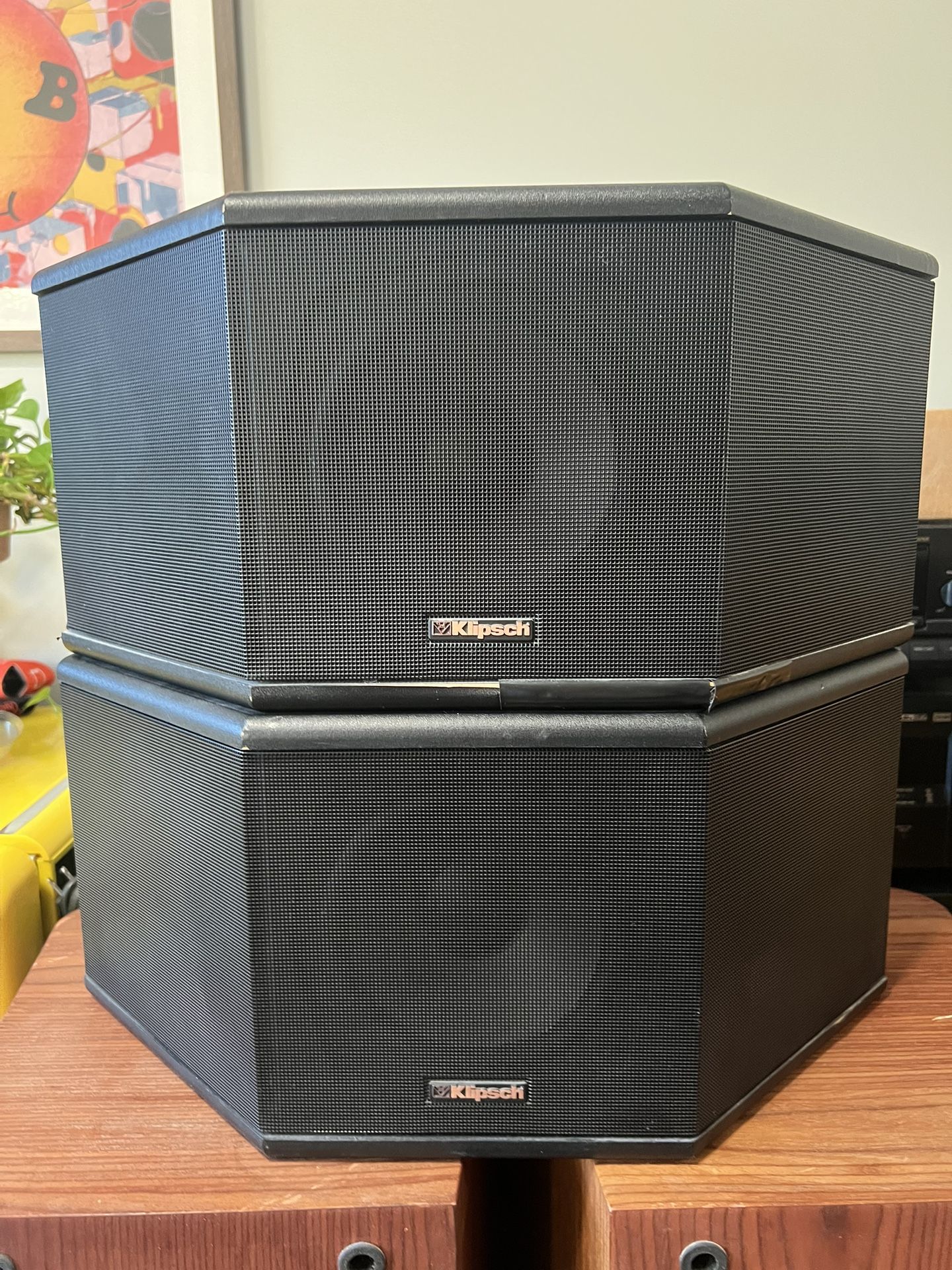 Klipsch KSF-S5 Surround Speakers – Synergy Series, 100W, Made in USA