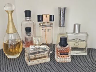 Massive Luxury Perfume Vanity Collection Destash Bundle - Dior, Valentino, More