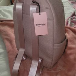 Juicy Couture Blush Pink Backpack
