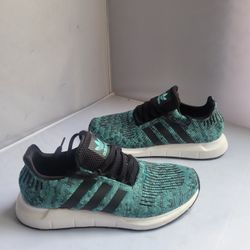 Adidas Swift Run Men's Shoes Mint-Core Black-Cloud White Size 9.5