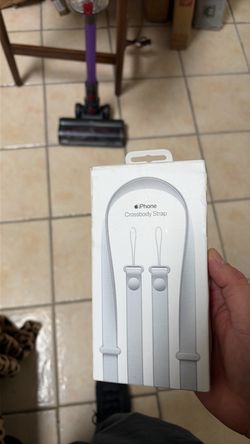 Apple Crossbody Strap - Light Gray