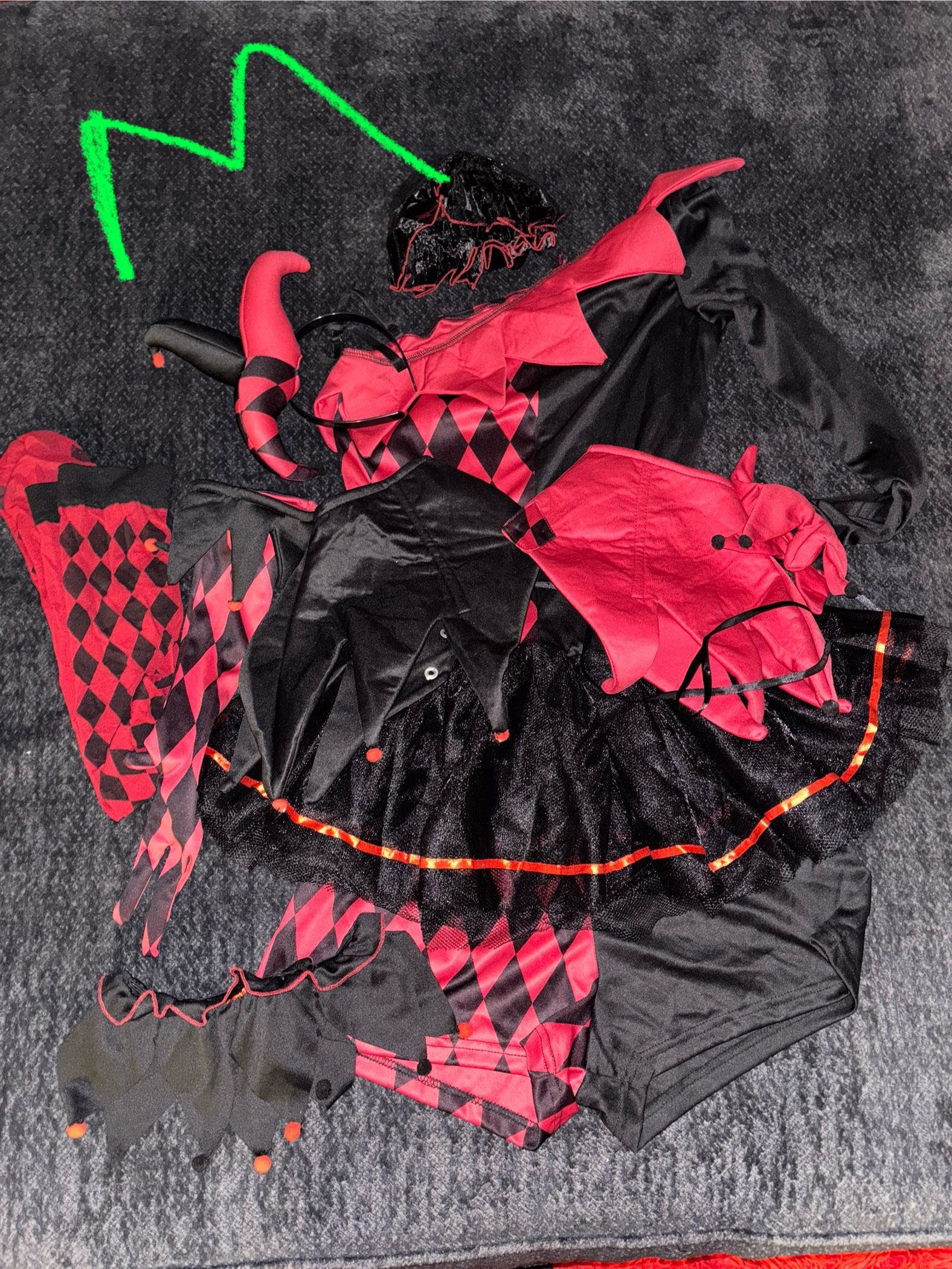 Harlequin Costume