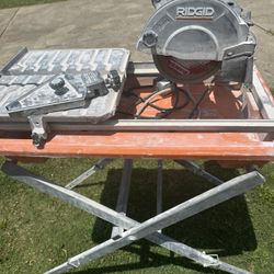 Tile Wet Saw Machine With Stand 
