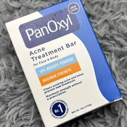 PanOxyl Acne treatment bar