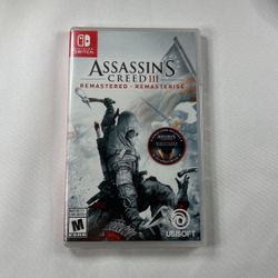 Nintendo Switch Assassin’s Creed III Brand New 
