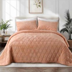 KASENTEX Oversized Queen Quilt Set 102"x106" –m