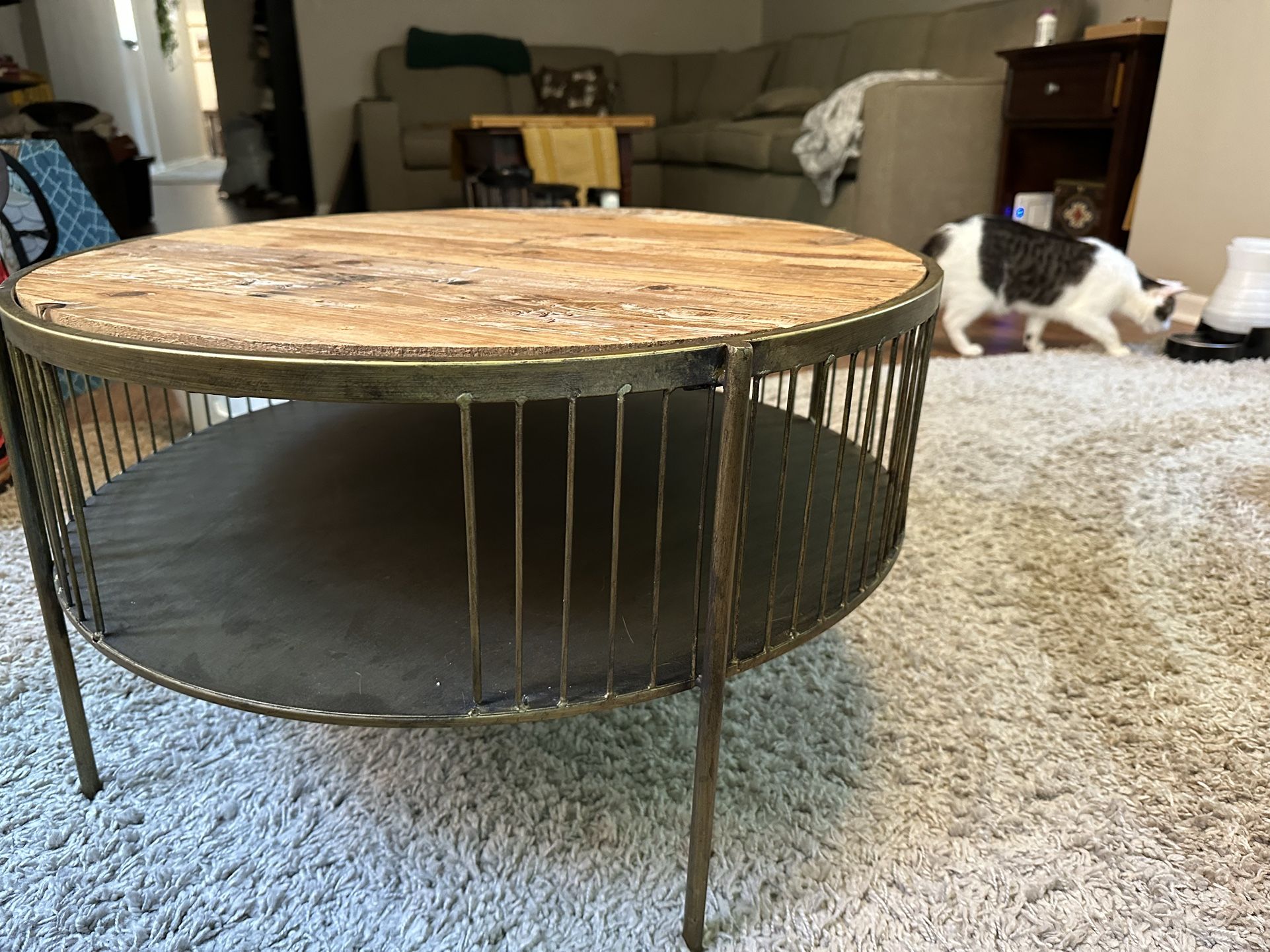 Beautiful Brass Coffee Table