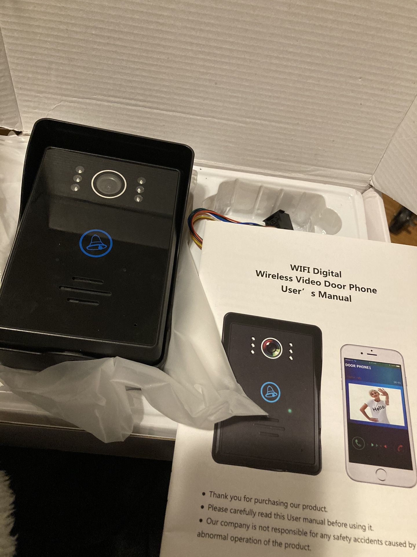 LESHP WiFi Doorbell Camera