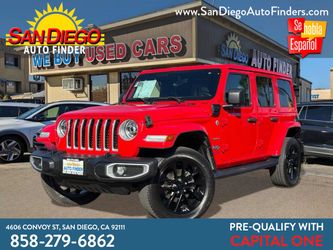 2021 Jeep Wrangler 4XE Unlimited Sahara, Like New,4x4,