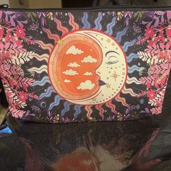 SUN AND MOON DOUBLE SIDED MAKE UP BAG